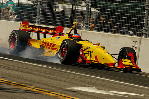 Timo Glock Locks Up The Brakes