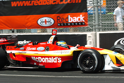 Sebastien Bourdais in Action