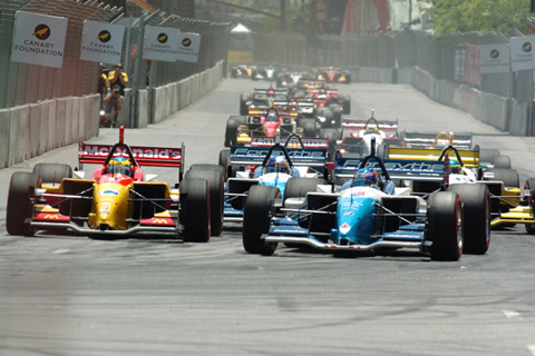 Paul Tracy Jumps Into Lead