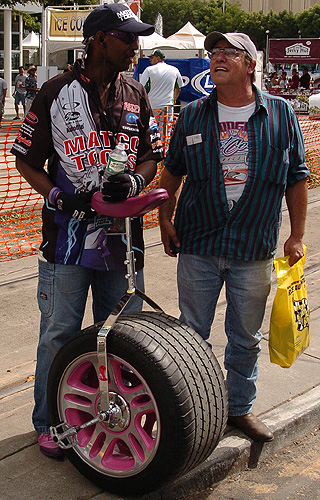 Unicycle w/Racing Wheel