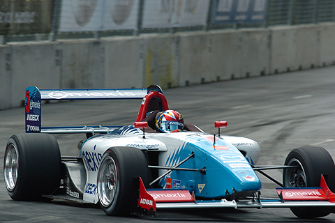 James Hinchcliffe in Action