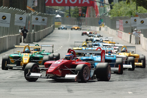 Raphael Matos Leads The Field At The Start