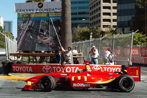 Sebastien Bourdais in Action