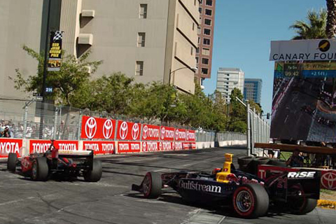 Robert Doornbos Pulls Into Lead