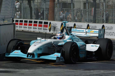 Graham Rahal in Action