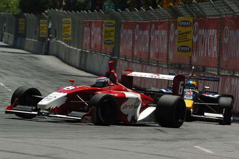 Raphael Matos Leading Robert Wickens