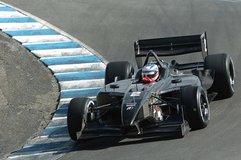 Graham Rahal in Action