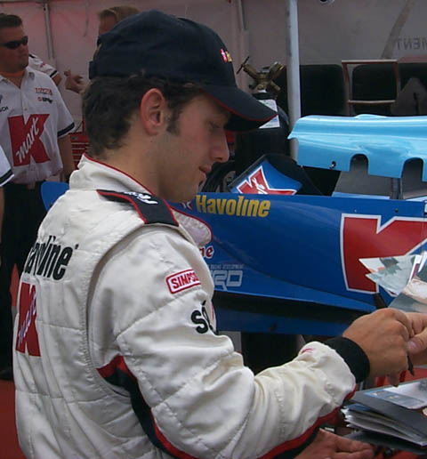 Cristiano da Matta Signing Autographs