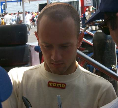 Cristiano da Matta Signing Autographs