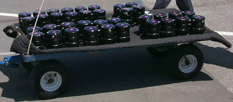 Cart Full of Popoff Valves