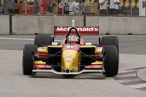 Sebastien Bourdais in Action