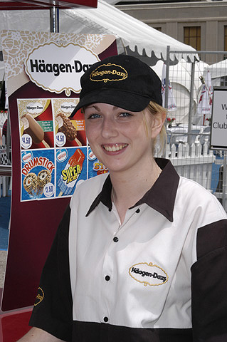 Ice Cream Stand Girl