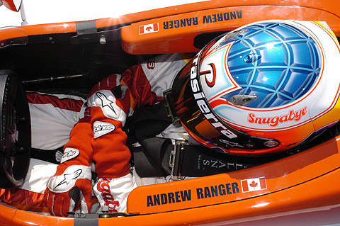 Andrew Ranger Resting in Car