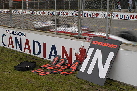 Pit Board of Alex Sperafico