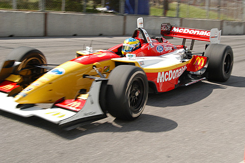 Sebastien Bourdais in Action