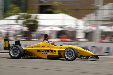 Al Unser III in Action