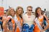 A.J. Allmendinger w/Three Champ Car Grid Girls Thumbnail