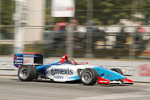 James Hinchcliffe in Action