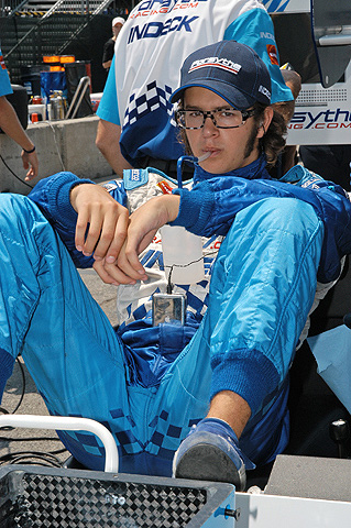Richard Philippe Relaxing Before Race