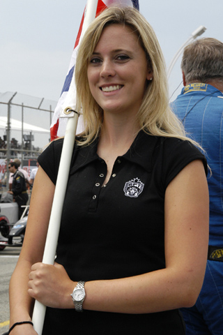 Miss Grand Prix of Toronto Grid Girl Outfit