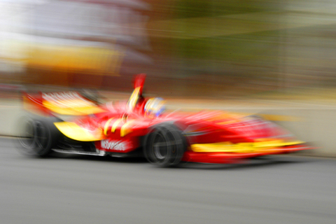 Sebastien Bourdais in a Blur