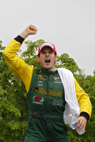 Will Power Celebrates