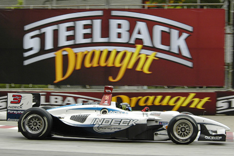 Paul Tracy in Action