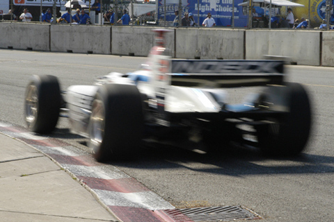 Paul Tracy in a Blur