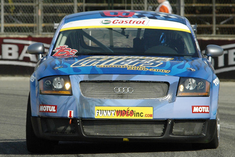 Stephane Carrier in Audi TT