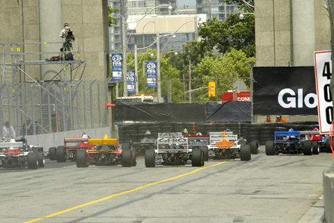 Star Mazda Field Spreads Out At Start