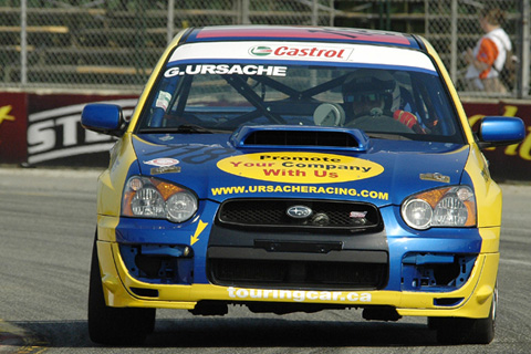 Gabriel Ursache in Subaru Impreza STi