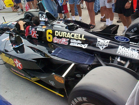 Andretti in Paddock