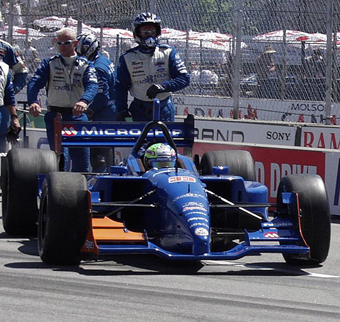 Alex Tagliani's Car In Pits