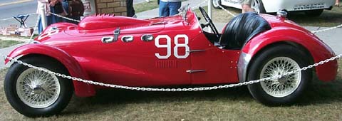 1950 Allard J2 Side View