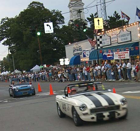 Sports Cars On The Main Straight