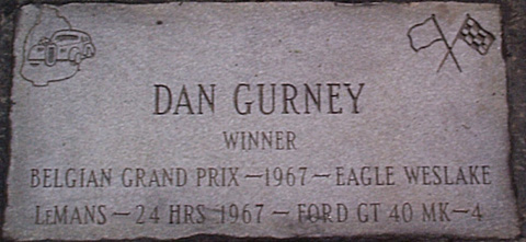 Dan Gurney Marker