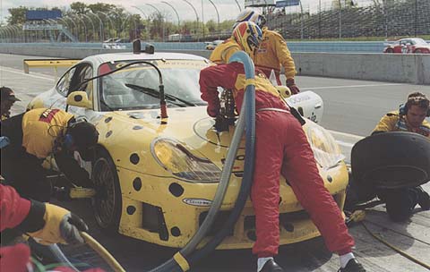 Refueling During Pit Stop