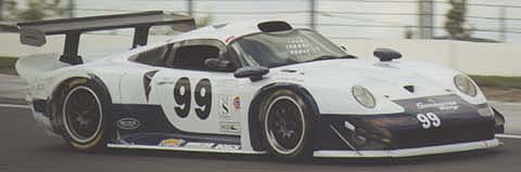 Schumacher Porsche GT1 in Action