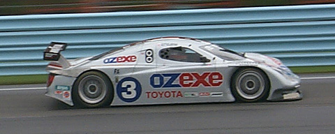 Toyota Powered Daytona Prototype in Action