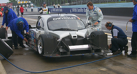 Final Preparations on Daytona Prototype