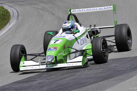 Zach Veach at Mid-Ohio