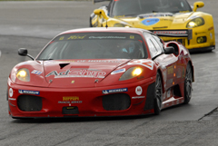 Ferrari Leads Corvette in GT2 Action Image