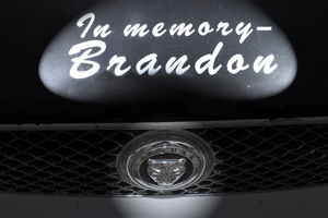Brandon Memorial Sticker Image