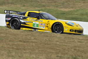 Corvette GT1 in Action Image