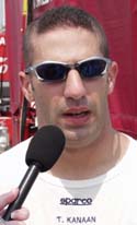 Tony Kanaan Interview Photo