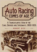 Auto Racing Comes of Age Book