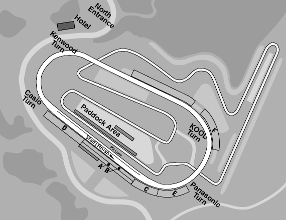 Japan Track Map Image