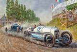 Auto Races and Grand Prix Vintage Calendar